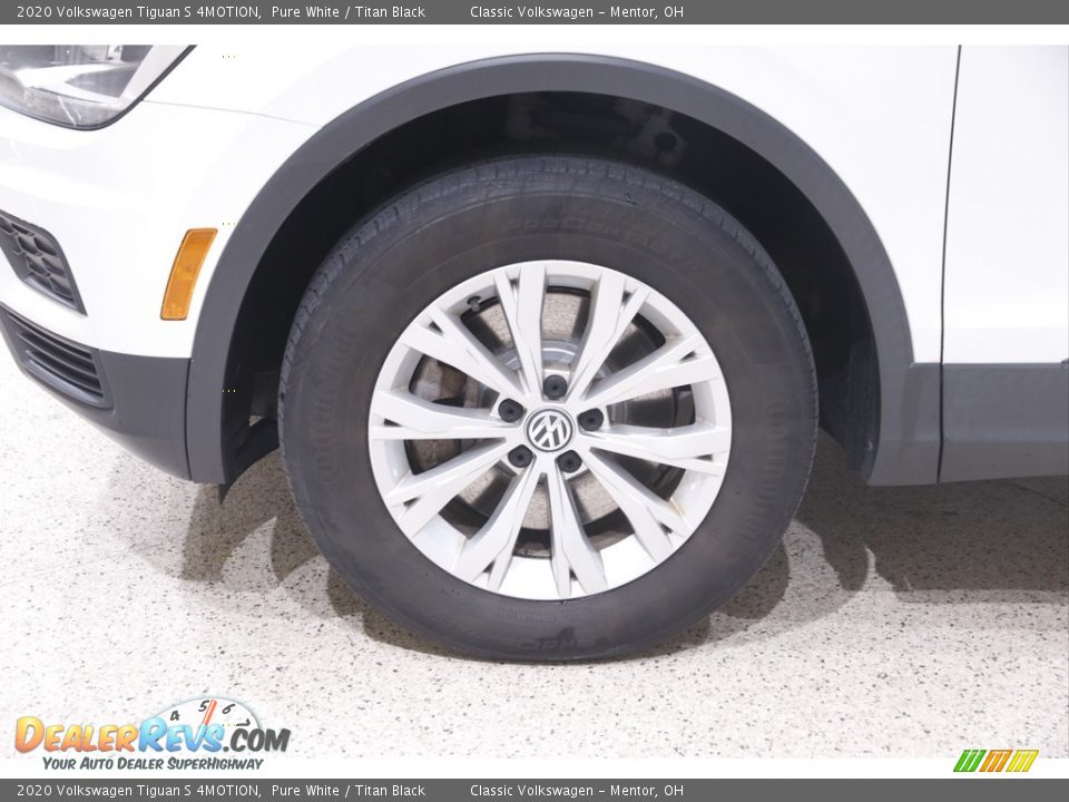 2020 Volkswagen Tiguan S 4MOTION Pure White / Titan Black Photo #19