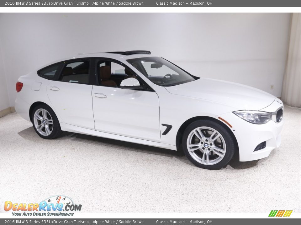 Alpine White 2016 BMW 3 Series 335i xDrive Gran Turismo Photo #1