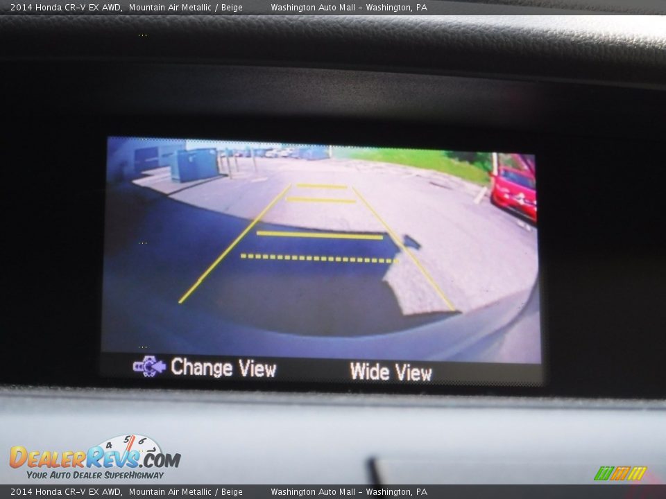 2014 Honda CR-V EX AWD Mountain Air Metallic / Beige Photo #17