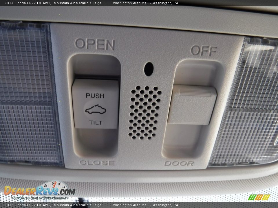 2014 Honda CR-V EX AWD Mountain Air Metallic / Beige Photo #23