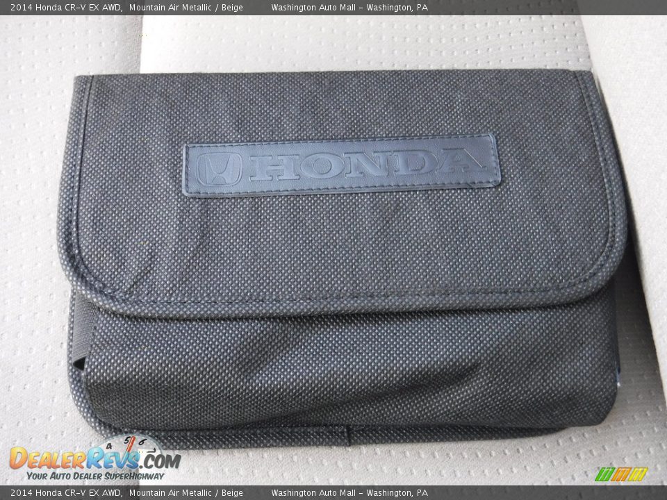 2014 Honda CR-V EX AWD Mountain Air Metallic / Beige Photo #27