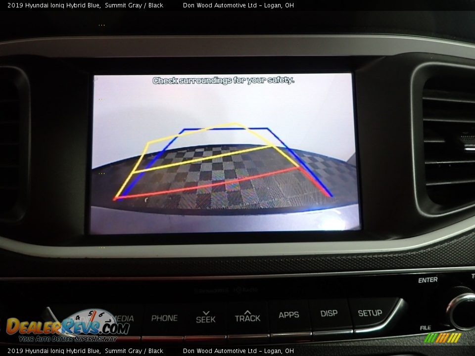 2019 Hyundai Ioniq Hybrid Blue Summit Gray / Black Photo #3