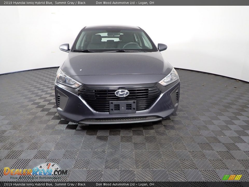 2019 Hyundai Ioniq Hybrid Blue Summit Gray / Black Photo #4