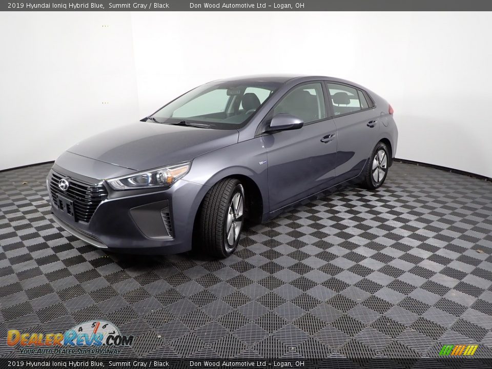 2019 Hyundai Ioniq Hybrid Blue Summit Gray / Black Photo #5