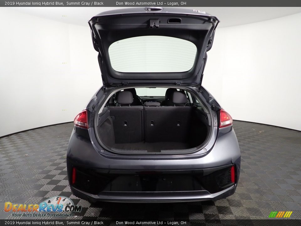 2019 Hyundai Ioniq Hybrid Blue Summit Gray / Black Photo #8