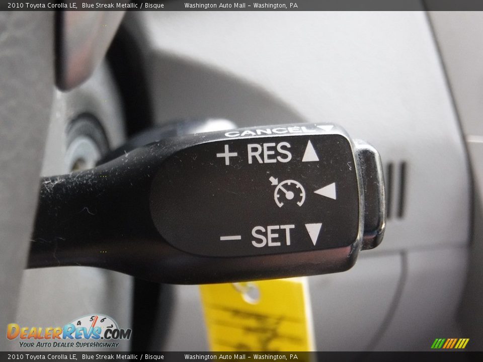 2010 Toyota Corolla LE Blue Streak Metallic / Bisque Photo #17
