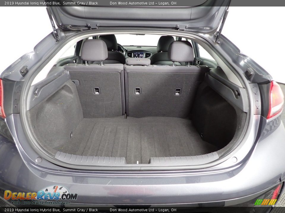 2019 Hyundai Ioniq Hybrid Blue Summit Gray / Black Photo #9