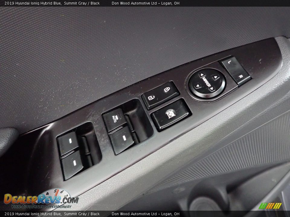 2019 Hyundai Ioniq Hybrid Blue Summit Gray / Black Photo #12