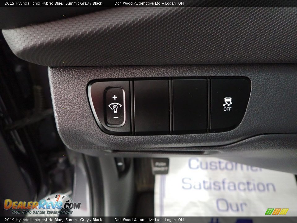 2019 Hyundai Ioniq Hybrid Blue Summit Gray / Black Photo #14
