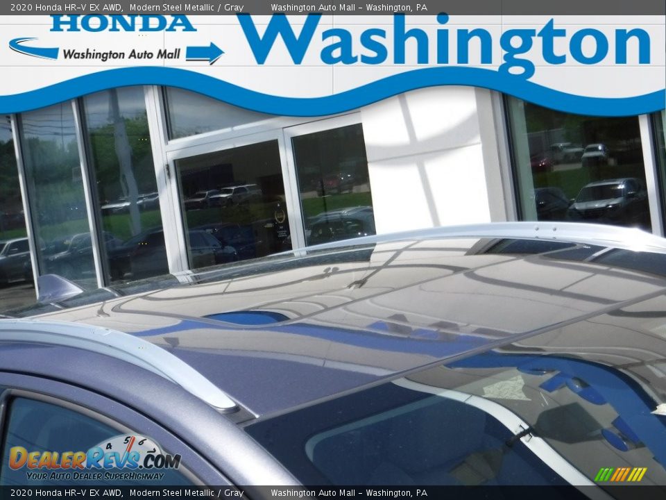 2020 Honda HR-V EX AWD Modern Steel Metallic / Gray Photo #3