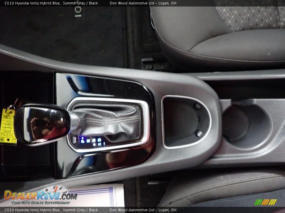 2019 Hyundai Ioniq Hybrid Blue Summit Gray / Black Photo #19