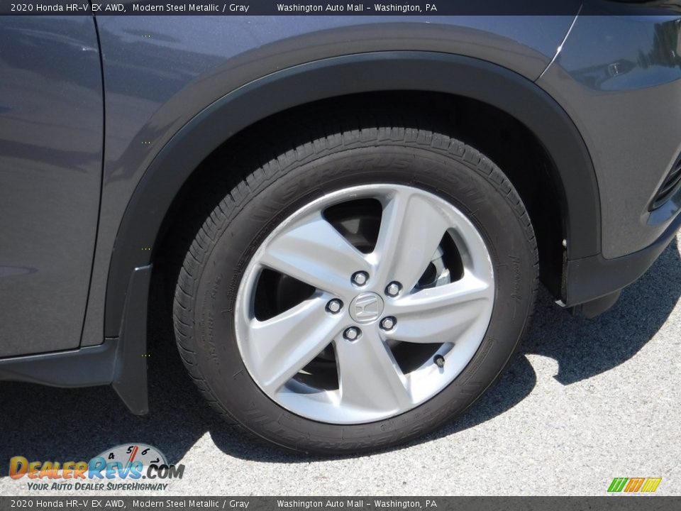 2020 Honda HR-V EX AWD Modern Steel Metallic / Gray Photo #4