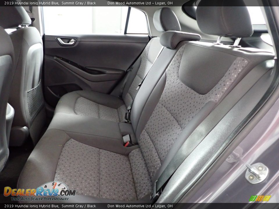2019 Hyundai Ioniq Hybrid Blue Summit Gray / Black Photo #22