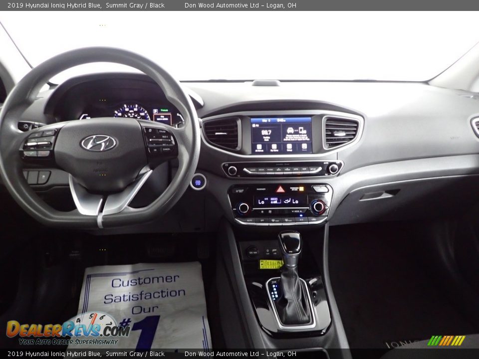 2019 Hyundai Ioniq Hybrid Blue Summit Gray / Black Photo #23