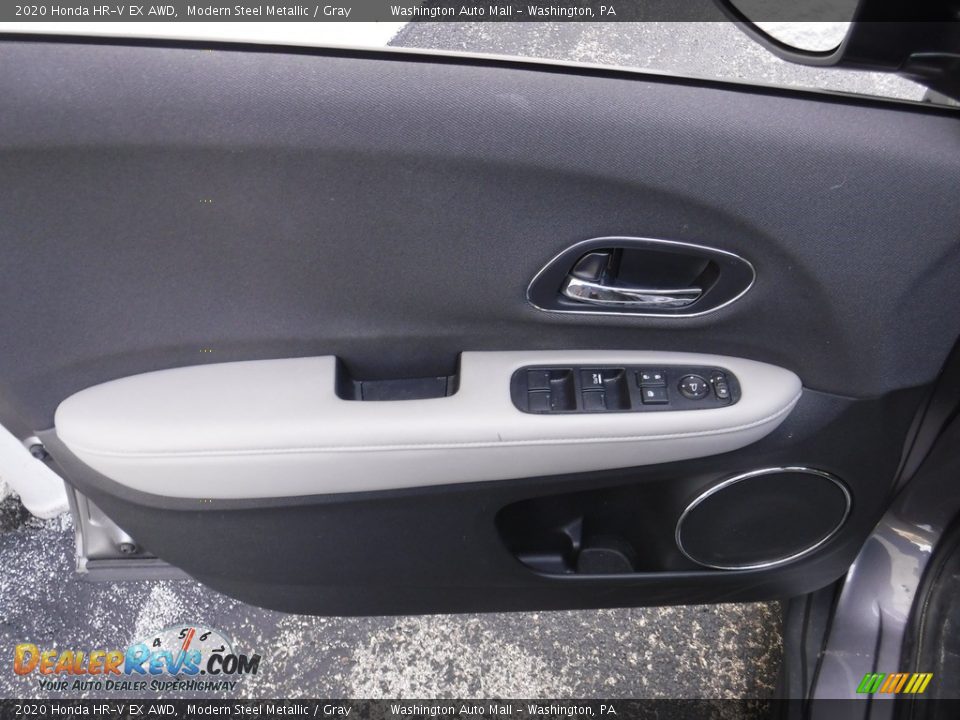2020 Honda HR-V EX AWD Modern Steel Metallic / Gray Photo #12