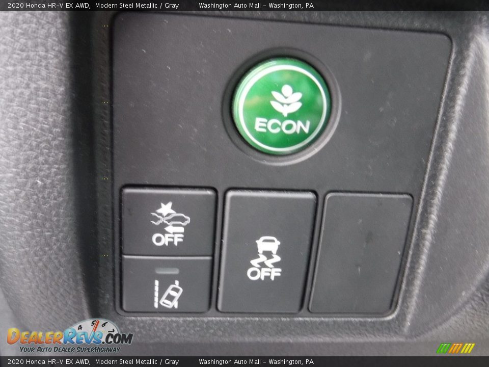 2020 Honda HR-V EX AWD Modern Steel Metallic / Gray Photo #14