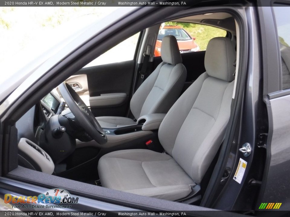 2020 Honda HR-V EX AWD Modern Steel Metallic / Gray Photo #15