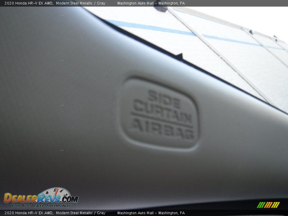 2020 Honda HR-V EX AWD Modern Steel Metallic / Gray Photo #16