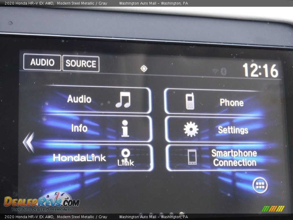 2020 Honda HR-V EX AWD Modern Steel Metallic / Gray Photo #18