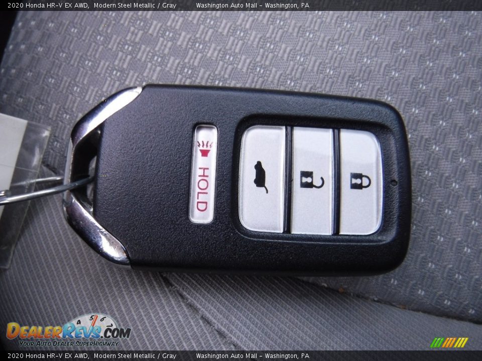 2020 Honda HR-V EX AWD Modern Steel Metallic / Gray Photo #27