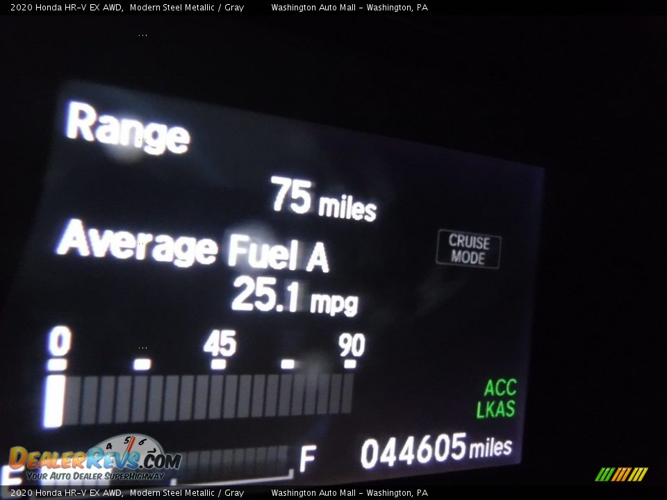 2020 Honda HR-V EX AWD Modern Steel Metallic / Gray Photo #30