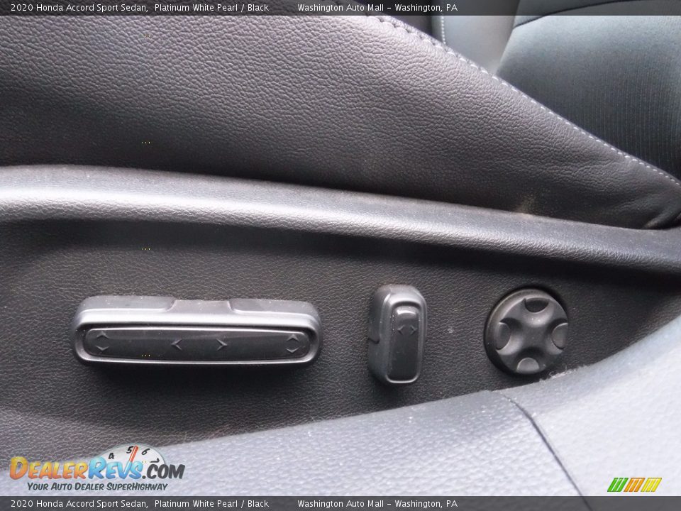 2020 Honda Accord Sport Sedan Platinum White Pearl / Black Photo #14