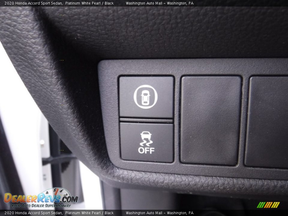 2020 Honda Accord Sport Sedan Platinum White Pearl / Black Photo #15