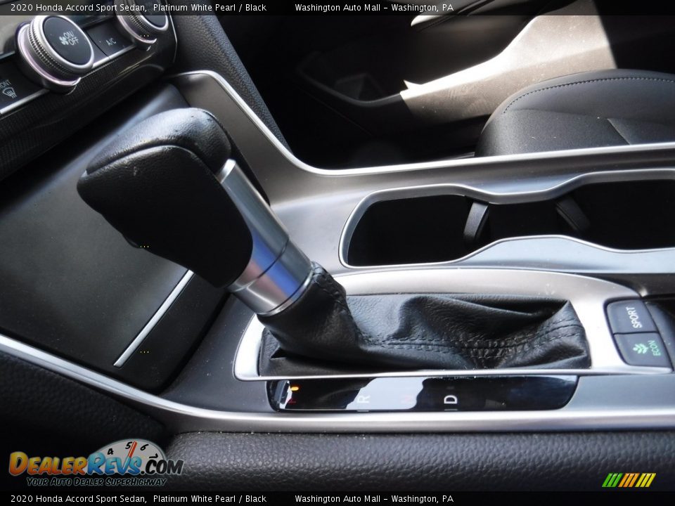 2020 Honda Accord Sport Sedan Platinum White Pearl / Black Photo #17