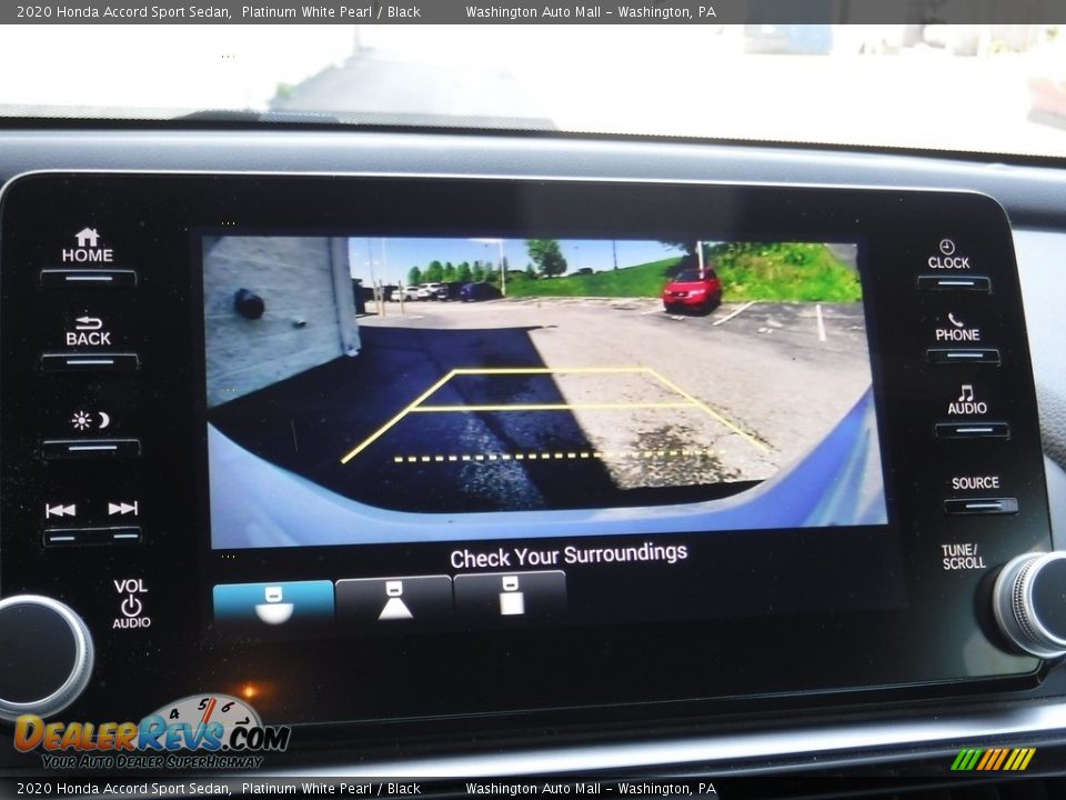 2020 Honda Accord Sport Sedan Platinum White Pearl / Black Photo #22