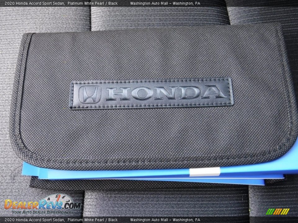 2020 Honda Accord Sport Sedan Platinum White Pearl / Black Photo #28