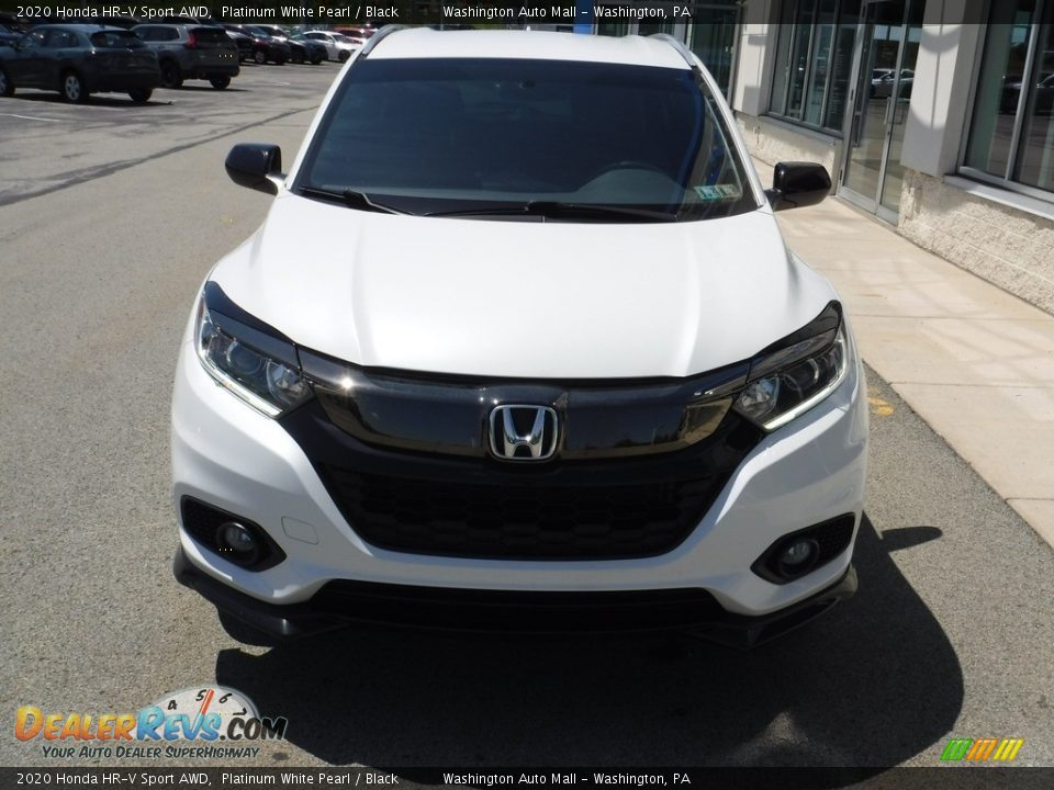 2020 Honda HR-V Sport AWD Platinum White Pearl / Black Photo #3