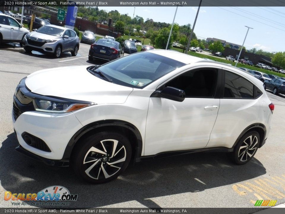 2020 Honda HR-V Sport AWD Platinum White Pearl / Black Photo #4