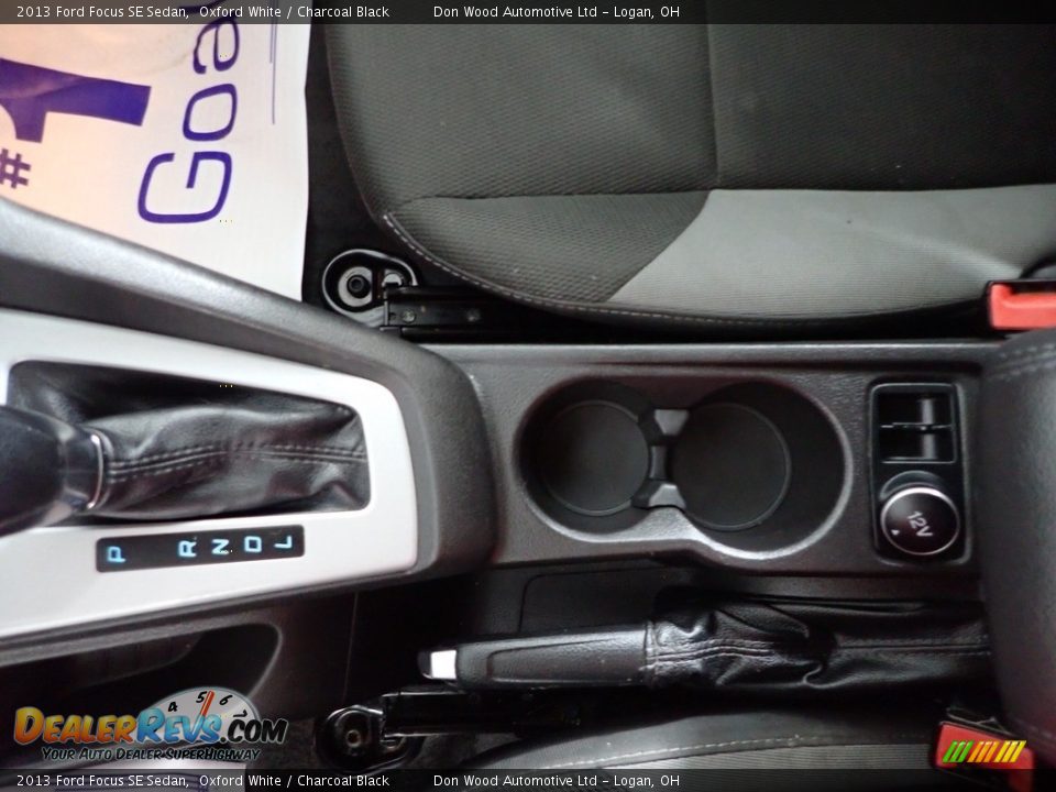 2013 Ford Focus SE Sedan Oxford White / Charcoal Black Photo #19