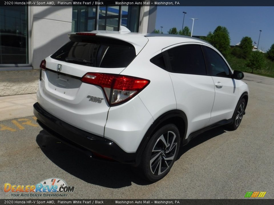 2020 Honda HR-V Sport AWD Platinum White Pearl / Black Photo #8