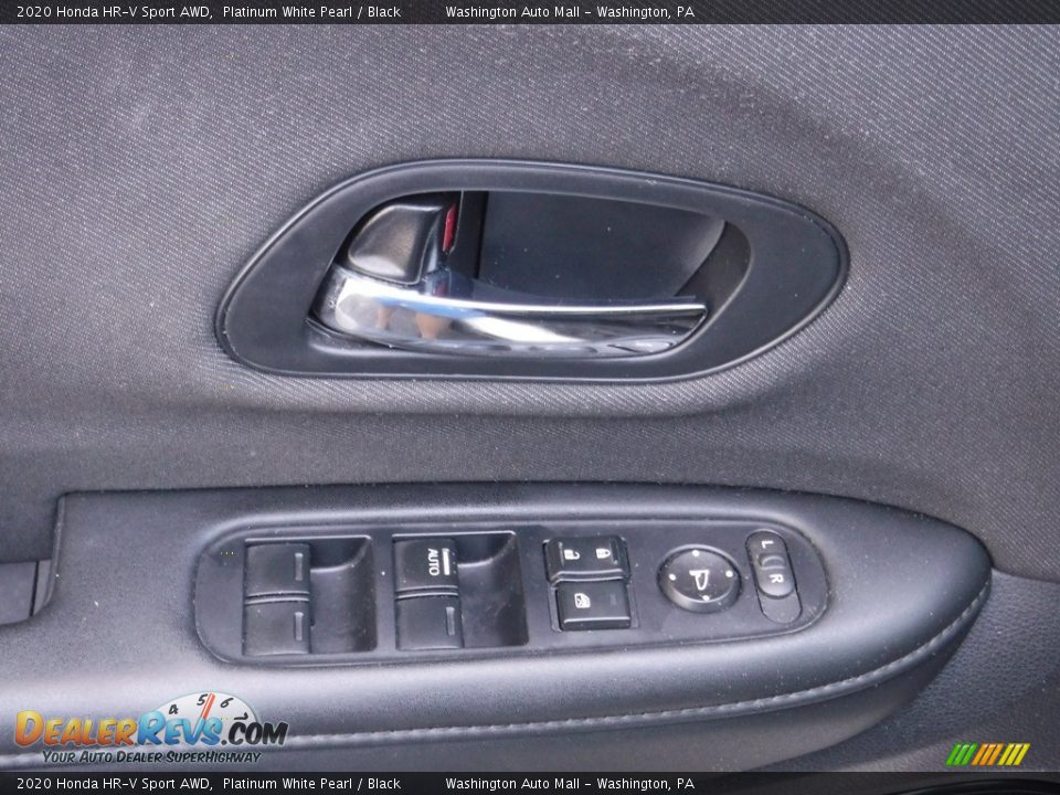 2020 Honda HR-V Sport AWD Platinum White Pearl / Black Photo #10