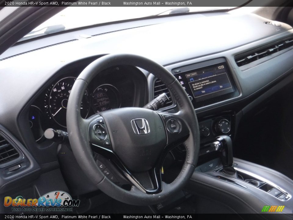 2020 Honda HR-V Sport AWD Platinum White Pearl / Black Photo #11