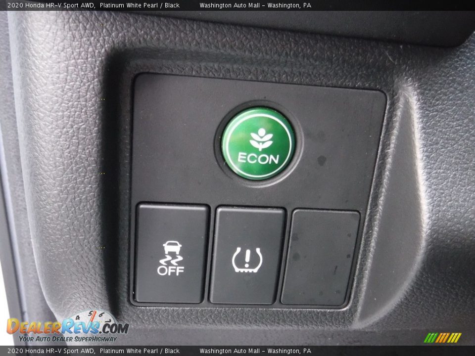 2020 Honda HR-V Sport AWD Platinum White Pearl / Black Photo #12
