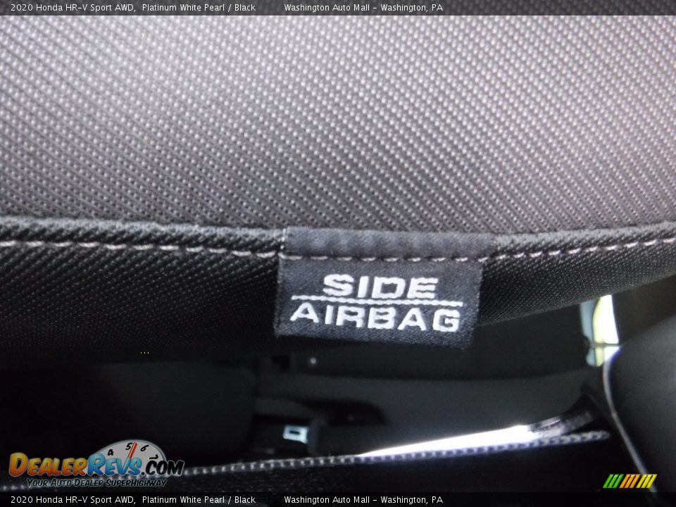 2020 Honda HR-V Sport AWD Platinum White Pearl / Black Photo #14