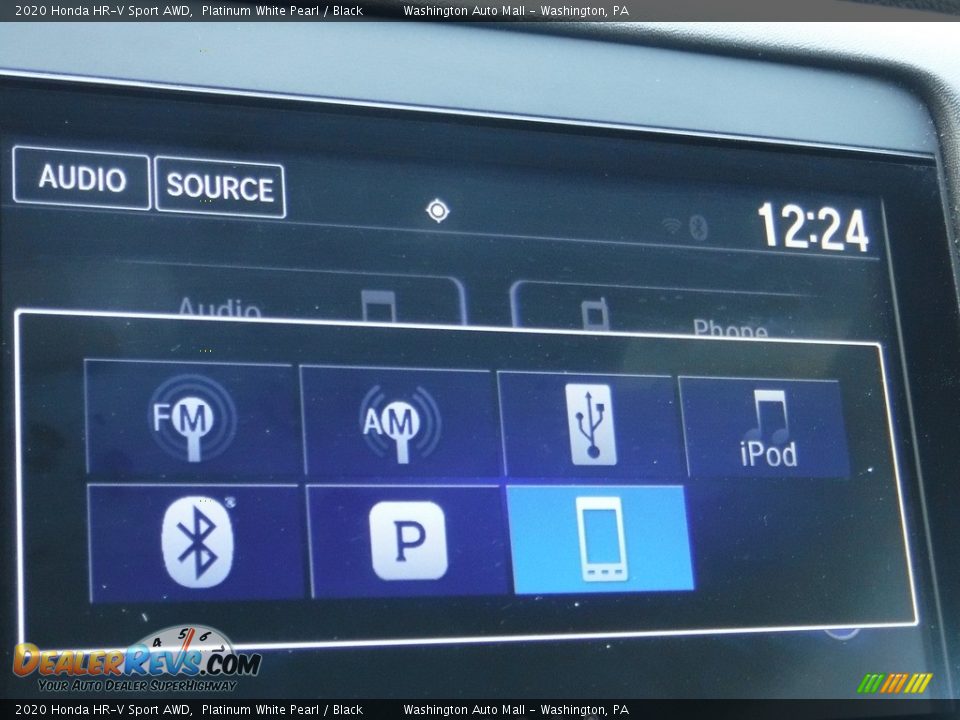 2020 Honda HR-V Sport AWD Platinum White Pearl / Black Photo #18
