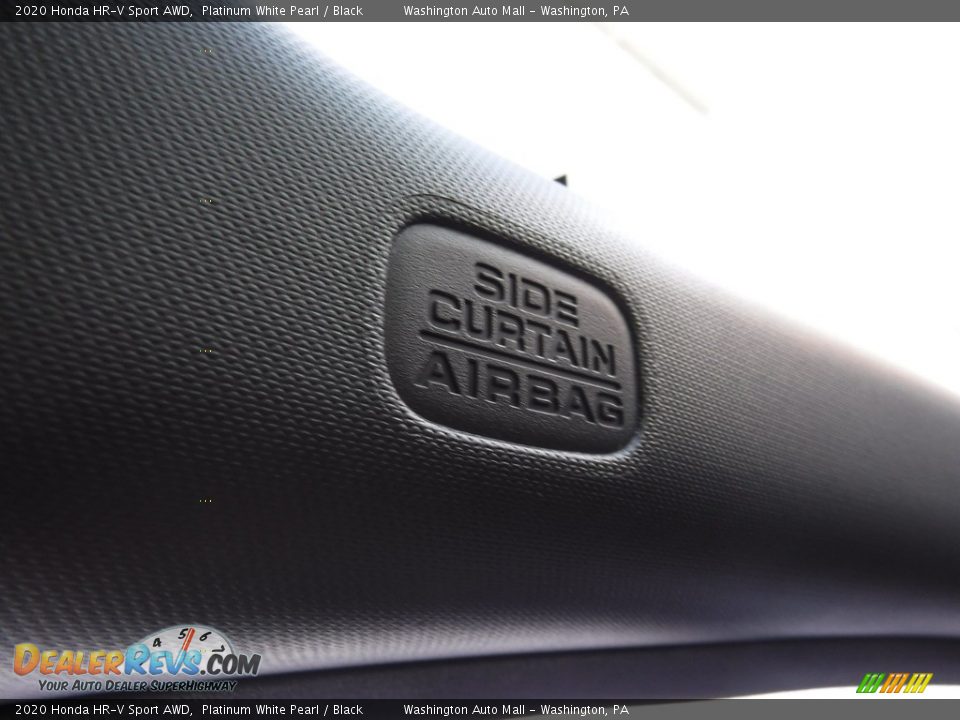 2020 Honda HR-V Sport AWD Platinum White Pearl / Black Photo #20