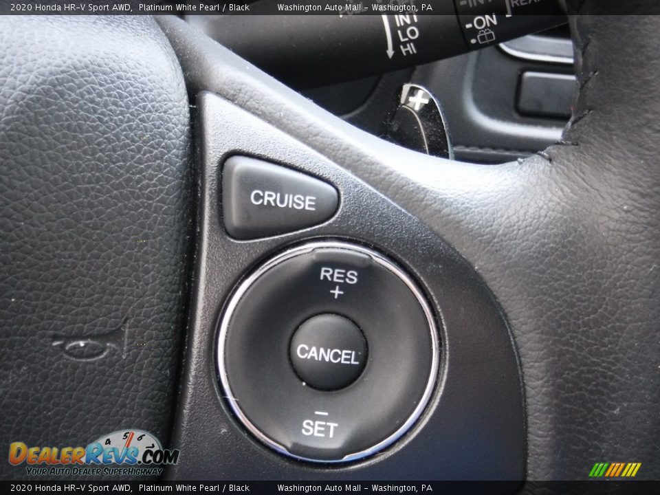 2020 Honda HR-V Sport AWD Platinum White Pearl / Black Photo #23