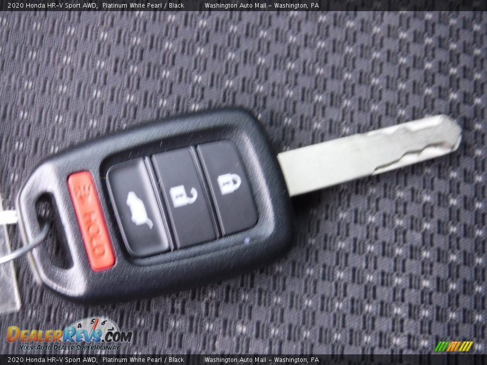 2020 Honda HR-V Sport AWD Platinum White Pearl / Black Photo #26