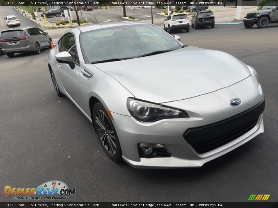 2014 Subaru BRZ Limited Sterling Silver Metallic / Black Photo #3