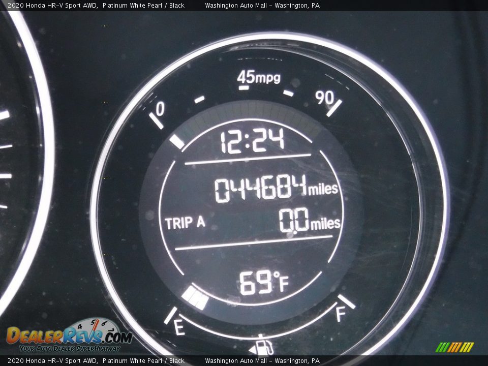 2020 Honda HR-V Sport AWD Platinum White Pearl / Black Photo #28