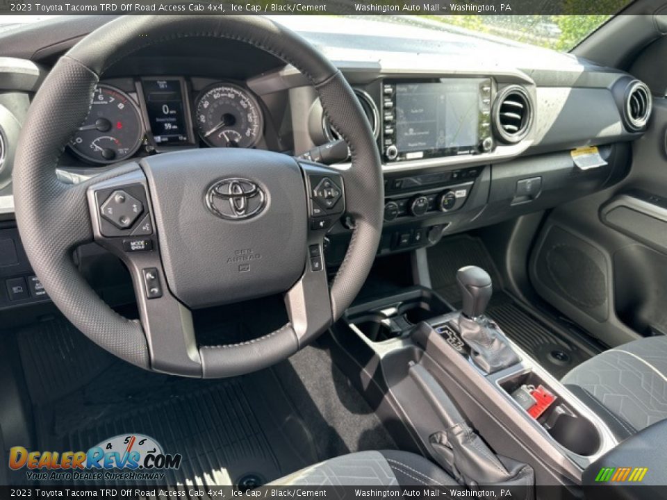 Dashboard of 2023 Toyota Tacoma TRD Off Road Access Cab 4x4 Photo #3