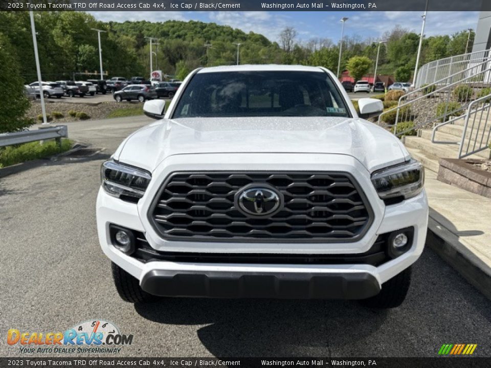 2023 Toyota Tacoma TRD Off Road Access Cab 4x4 Ice Cap / Black/Cement Photo #6