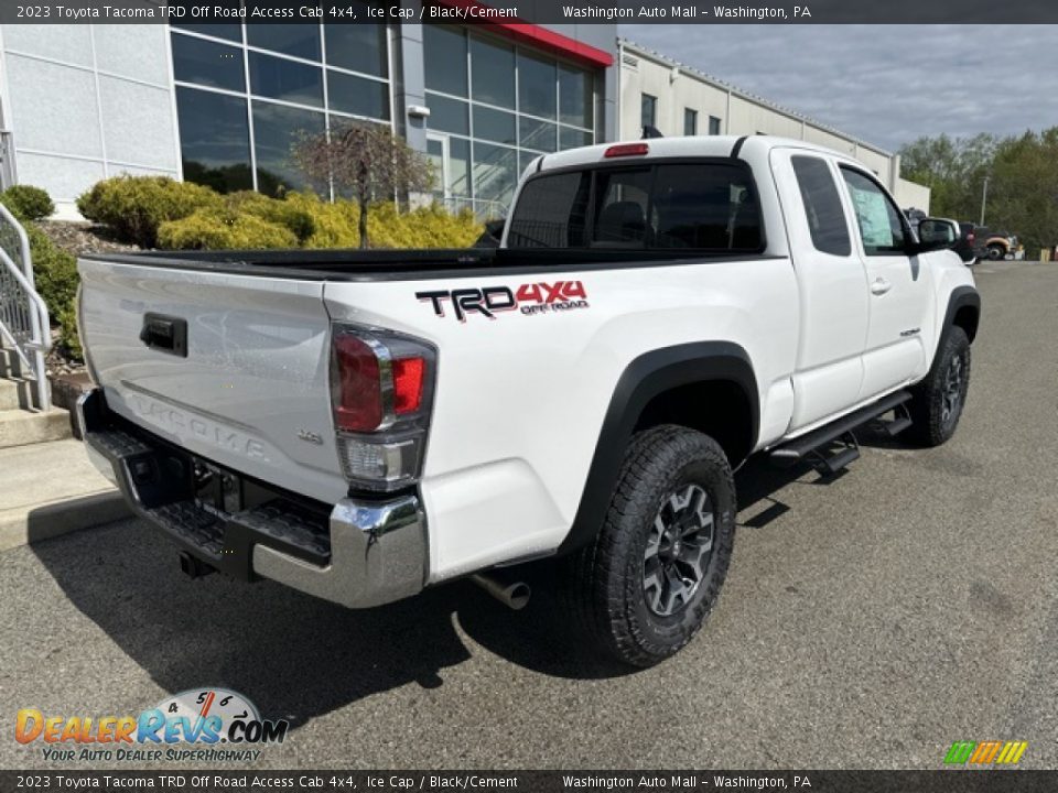 2023 Toyota Tacoma TRD Off Road Access Cab 4x4 Ice Cap / Black/Cement Photo #9