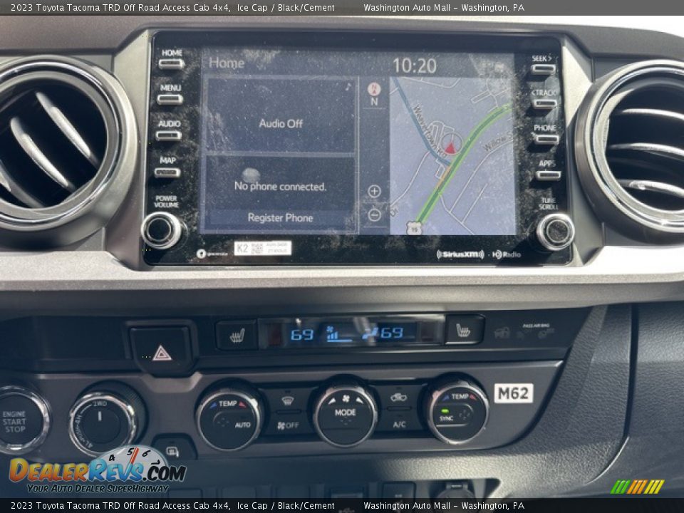 Controls of 2023 Toyota Tacoma TRD Off Road Access Cab 4x4 Photo #11