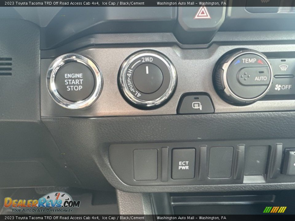 Controls of 2023 Toyota Tacoma TRD Off Road Access Cab 4x4 Photo #14