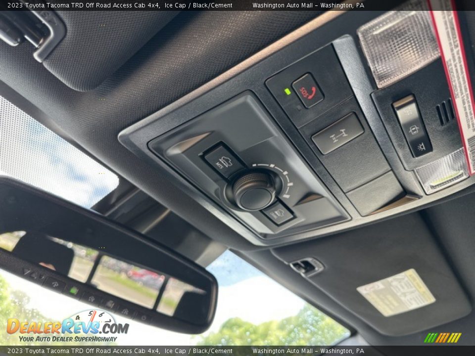 Controls of 2023 Toyota Tacoma TRD Off Road Access Cab 4x4 Photo #16